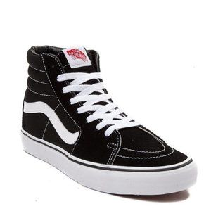 Black and White High Top Vans